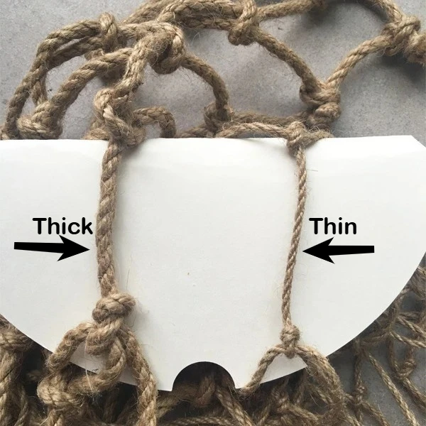 Creative Pet Hemp Rope Net Gnawing Toy Parrot Adventure Parrot Bird Toy Home Parrot Thick Hemp Rope Climbing Net Pet Supplies