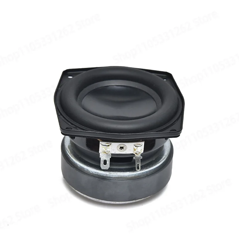 3 Inch 30W Woofer Speaker, 6 Ohm 25mm Voice Coil Rubber Edge for Bluetooth Speaker
