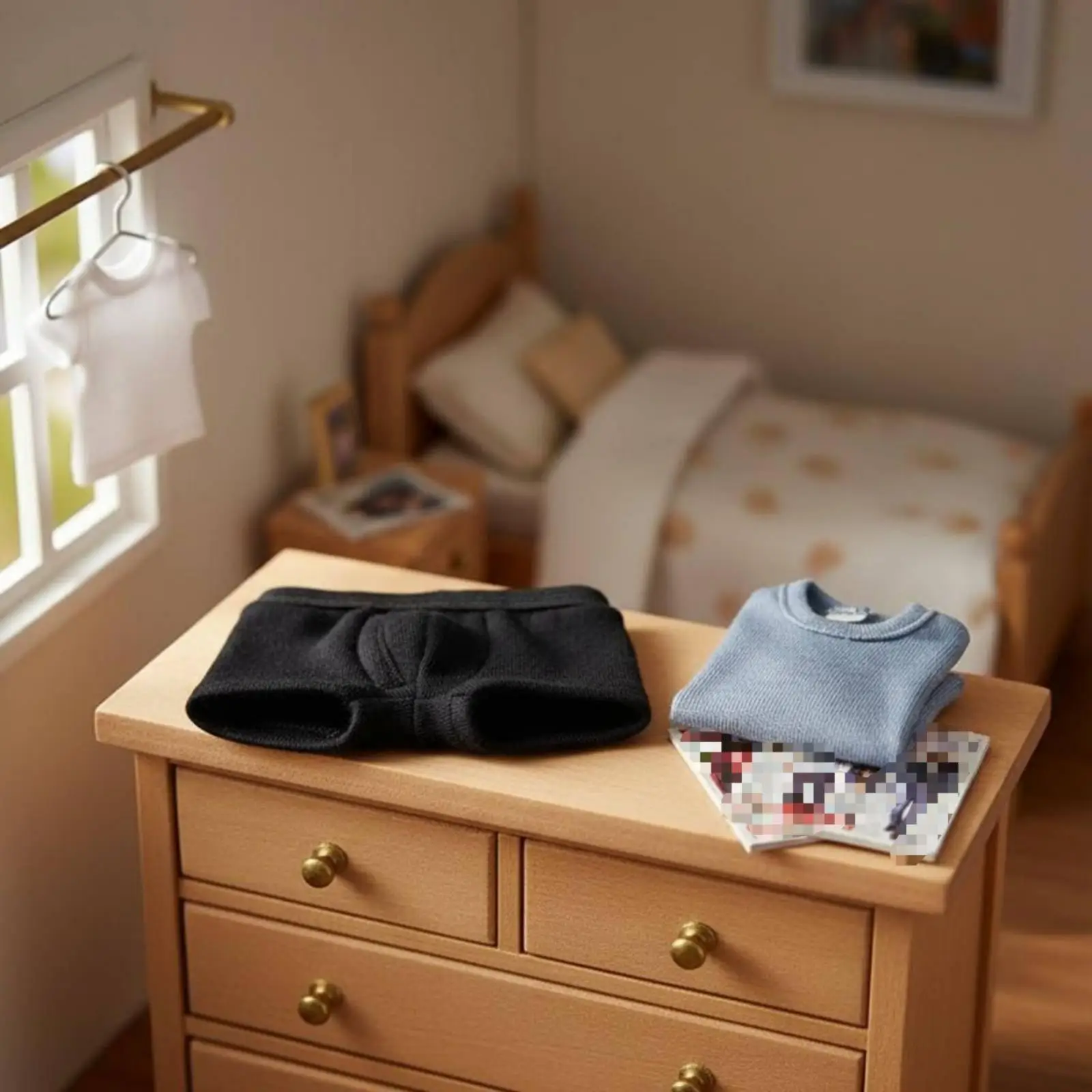 Men Underpants High Stretch Action Figure Underwear Doll Clothes for 1 6 Scale Male Dolls Display or Photography