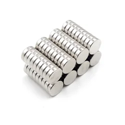 10Pcs Ronde Magneet 8X3Mm 10X2Mm 12X3Mm 6X3Mm 10X3Mm Neodymium Magneet Permanente Ndfeb Super Sterke Krachtige Magneten