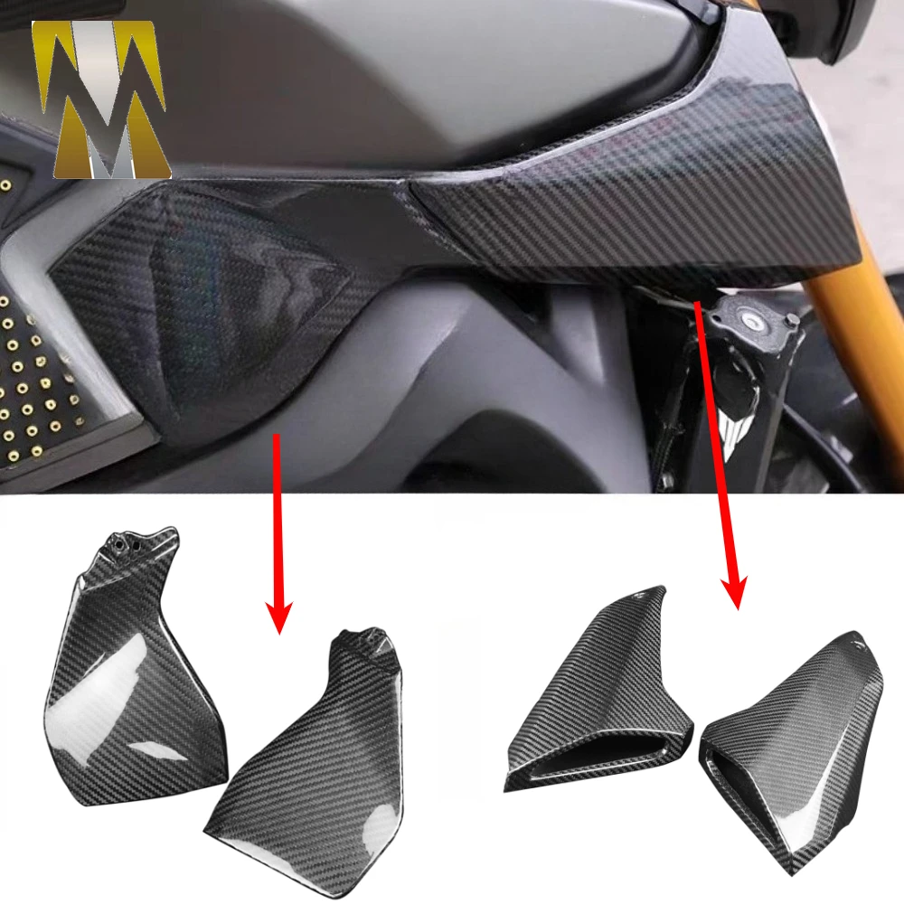 

Carbon Fiber Tank Side Covers Fairing Motorcycle Fairings For Yamaha MT09 FZ09 2016 2015 2013 2014 2017 2018 2019 2020