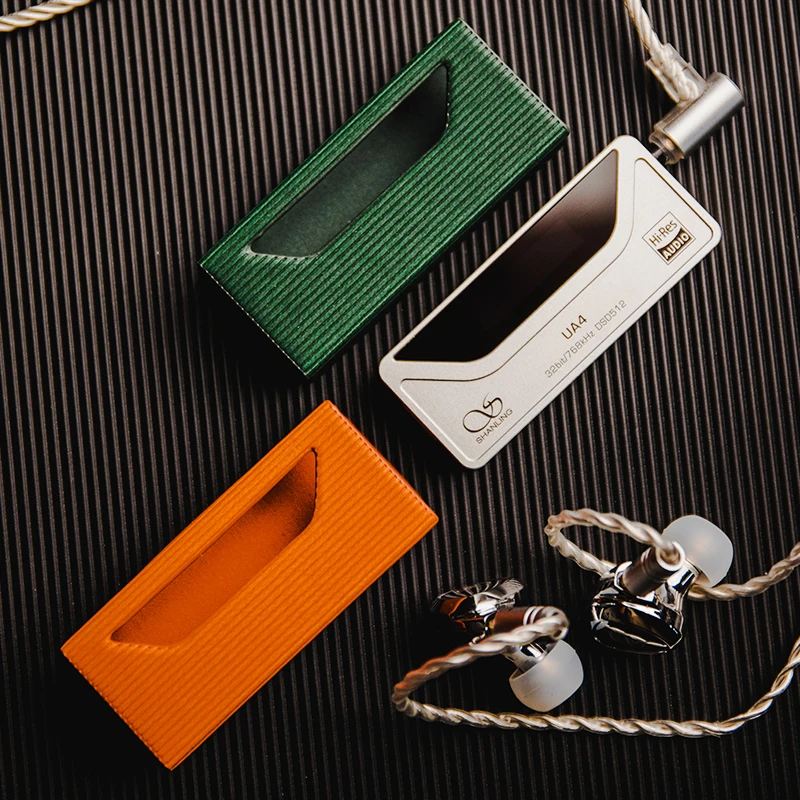 SHANLING UA4 Portable USB DAC AMP MQA Headphone Amplifier Hi-Res Audio ES9069Q chip 3.5/4.4mm PCM768 DSD512 for Android/Mac/iOS