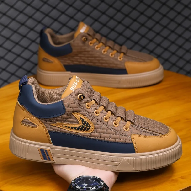 Men Casual Sneakers New Fashion Sport Shoes Outdoor Running Shoes Slip-on Lightweight Sports Casual Walking Tenis Shoes image 3