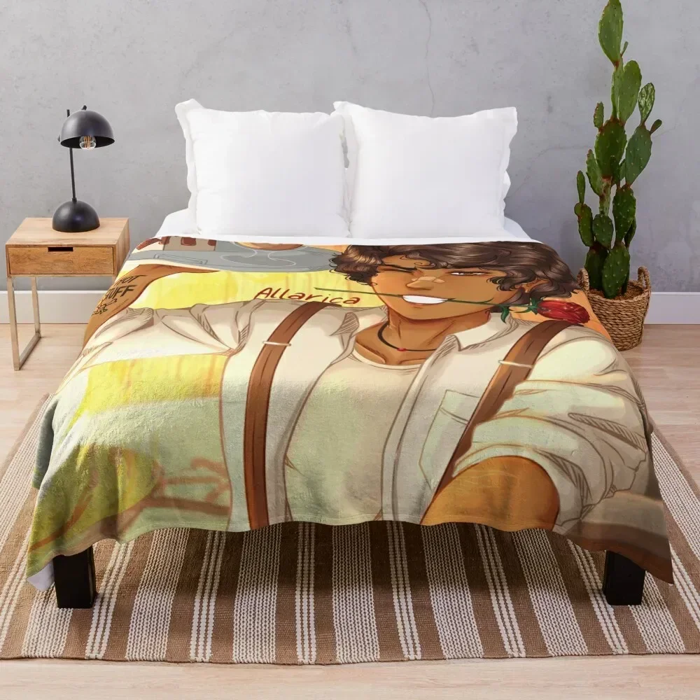 

Boyfriend Leo Valdez Throw Blanket Shaggy wednesday Blankets