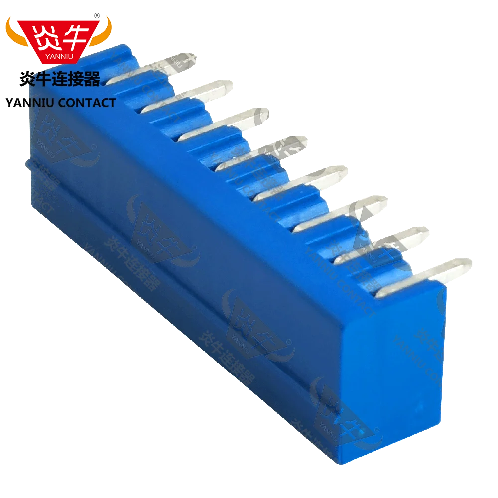 10Pcs Blue 3.81mm 15EDGRC KF2EDGR 3.81 2P ~12P PCB PLUG-IN TERMINAL BlOCKS MC 1,5/ 2-ST-3,81 PHOENIX CONTACT DEGSON YANNIU