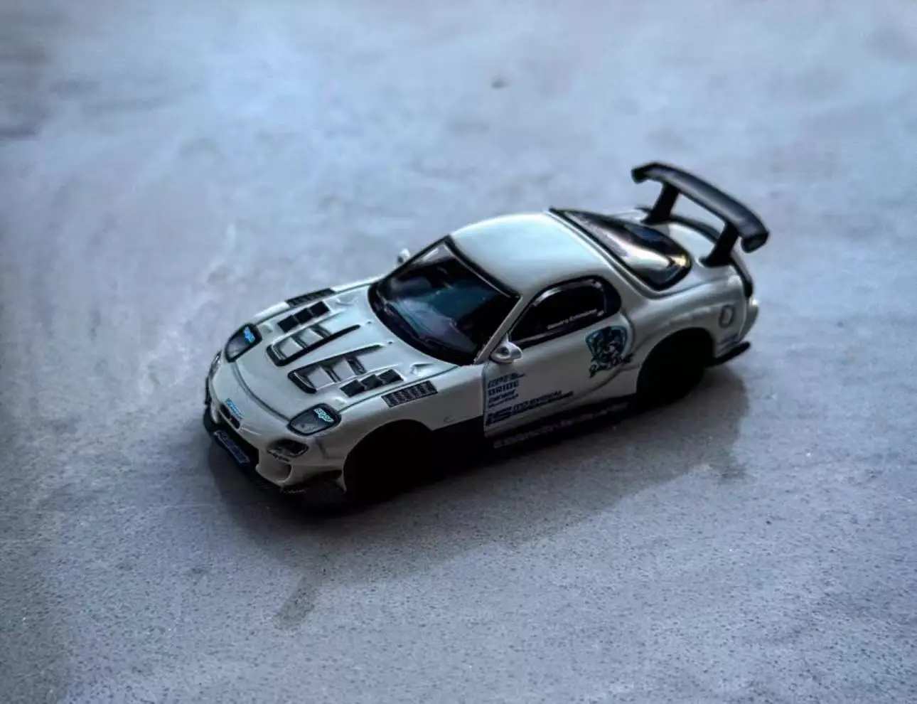 

MINIGT Mazda RX-7 1:64 FD3S Itosyoukai Рей-гуки с RE Amemiya 966, литая под давлением модель автомобиля, коллекция игрушек