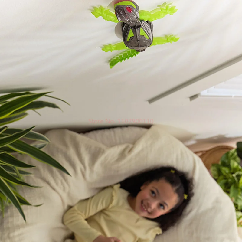 جدار تسلق Rc أبو بريص لعبة الكهربائية التحكم عن بعد سحلية جدار تسلق سيارة أبو بريص الحيوان سيارة الأطفال ألعاب الهالوين