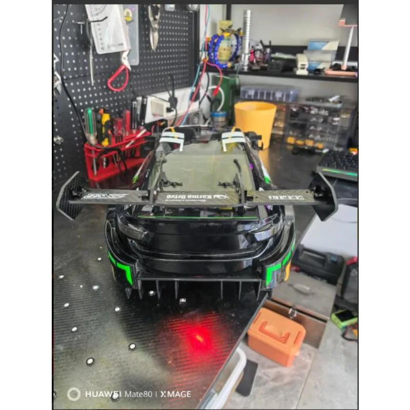 Для 1:8 KKPIT ZQR RC Rally светодиодный фонарь, совмещающий задний габаритный свет и противотуманный свет, высокой яркости, с дистанционным управлением, аксессуары/освещение.