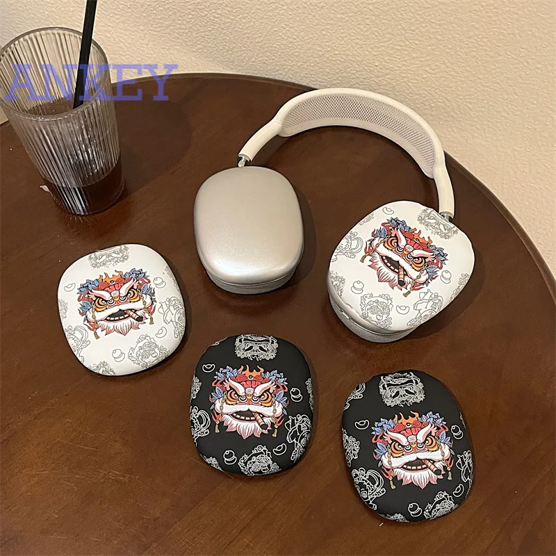 Case for Apple AirPods Max Protective Cute Cartoon Covers Bluetooth Earphone Shell Headphone Portable