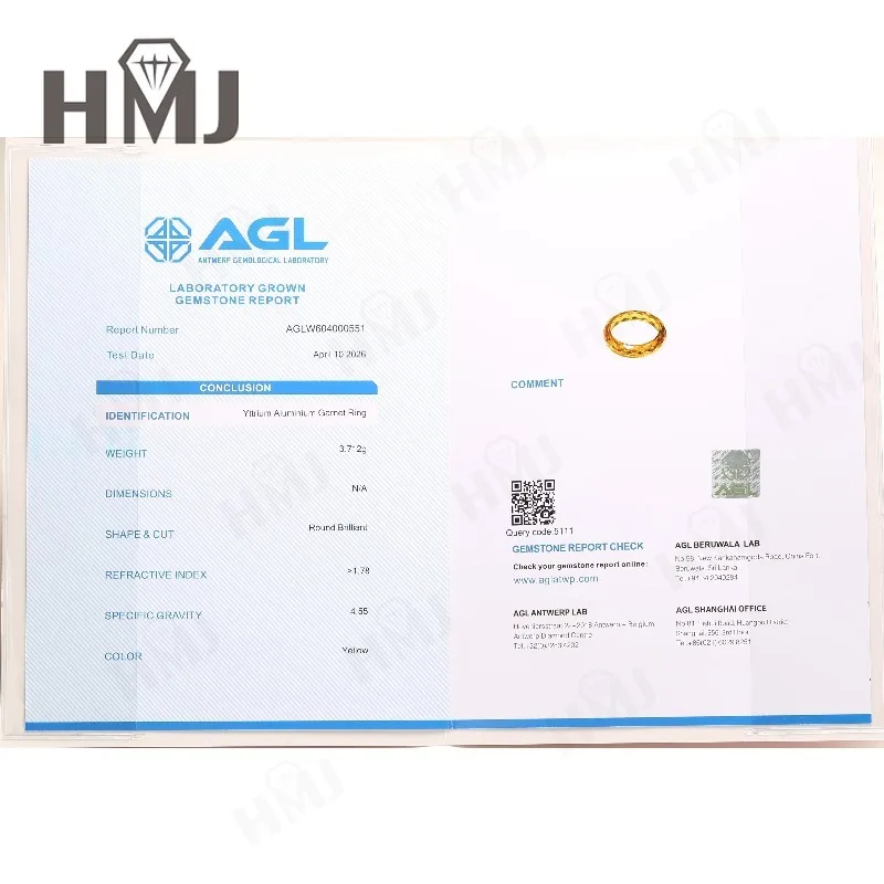 Gelber Granatring, Laborgezüchtete Edelsteine, optional AGL-Zertifikat, schlichter Fingerring, edler Schmuck, Geschenk, Großhandel, Charms, Vintage – Detail 3
