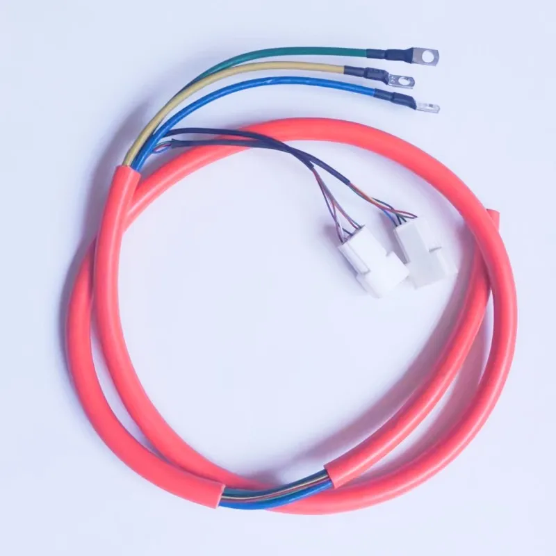 1.25 Meters 8.0mm² Electric Bicycle High Power Motor Wire Motor Cable for High Speed Motor Electric Bicycle Accessories