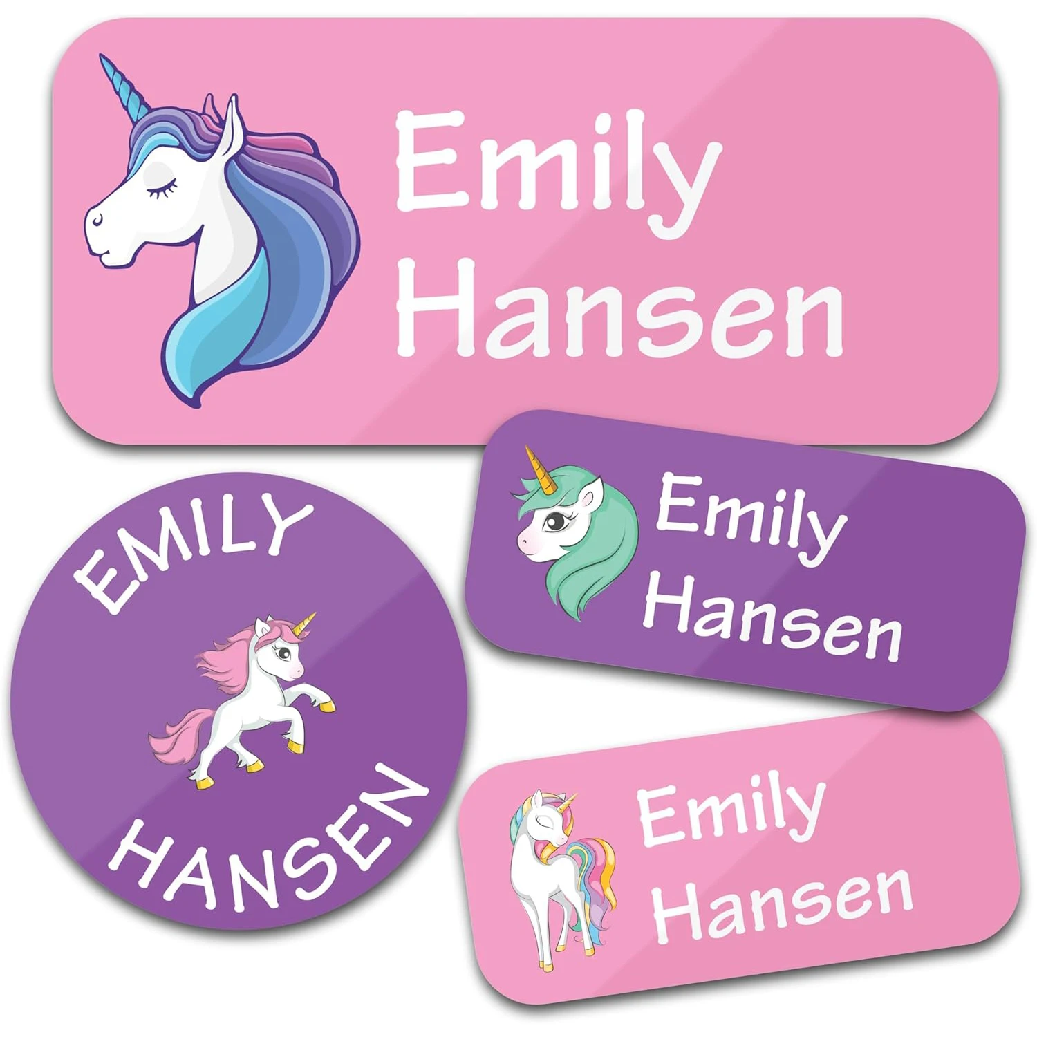 Tress 140PCS Custom Name Labels Personalized Stickers for Clothes, Lunch Boxes, Bottles, Kids School Supplies, Camp, Daycare