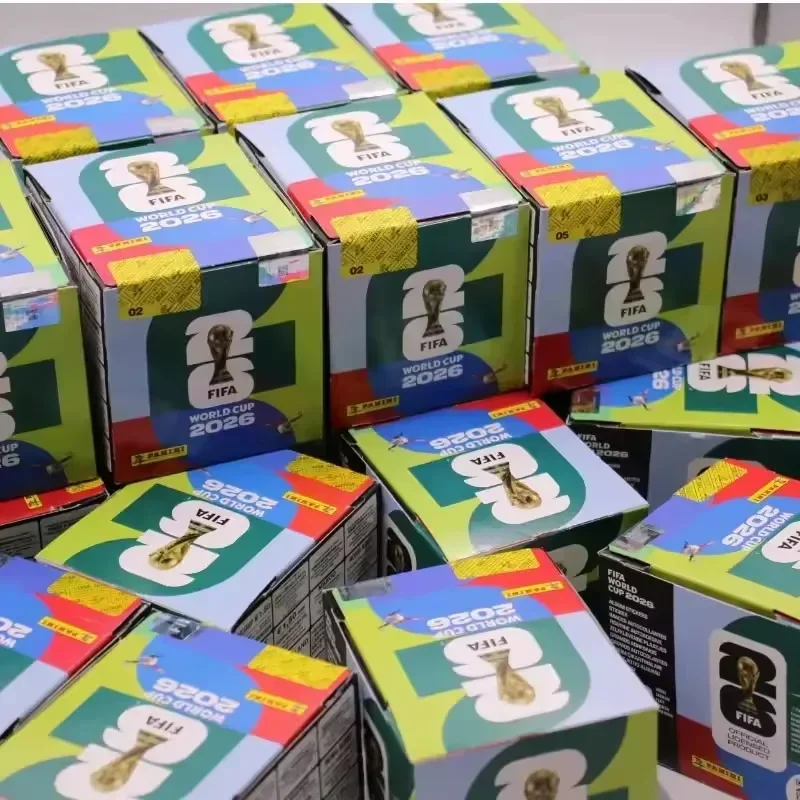 Panini 2026 Weltmeisterschaft Stickerbox Fußball Sammlerstücke Spieler-Aufkleber Komplettes Album Geschenk für Teenager-Fußballfans Auf Lager – Detail 6