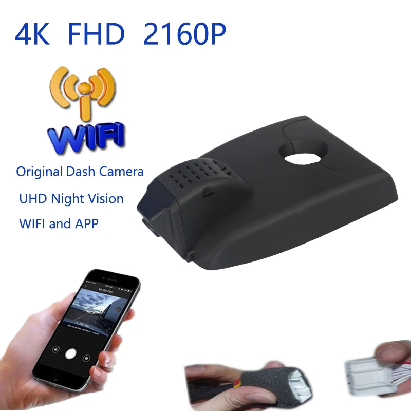 4K Plug And Play Car Video Recorder Wifi DVR Dash Camera For Toyota Corolla Corola Levin Allion 2019 2020 2021 TNGA 2022 -2024