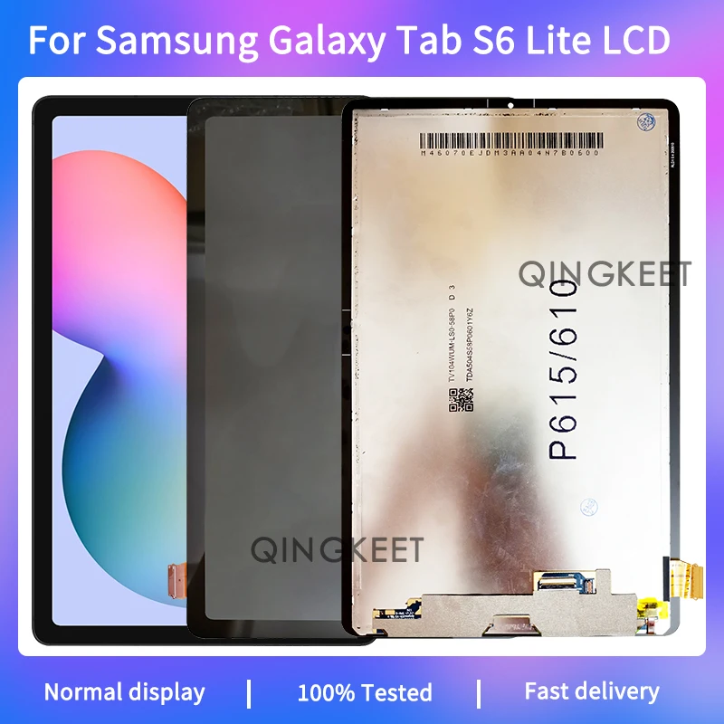 

10.4" New For Samsung Galaxy Tab S6 Lite LCD SM-P610 Display Touch Screen Digitizer Assembly SM-P615 SM-P613 SM-P619