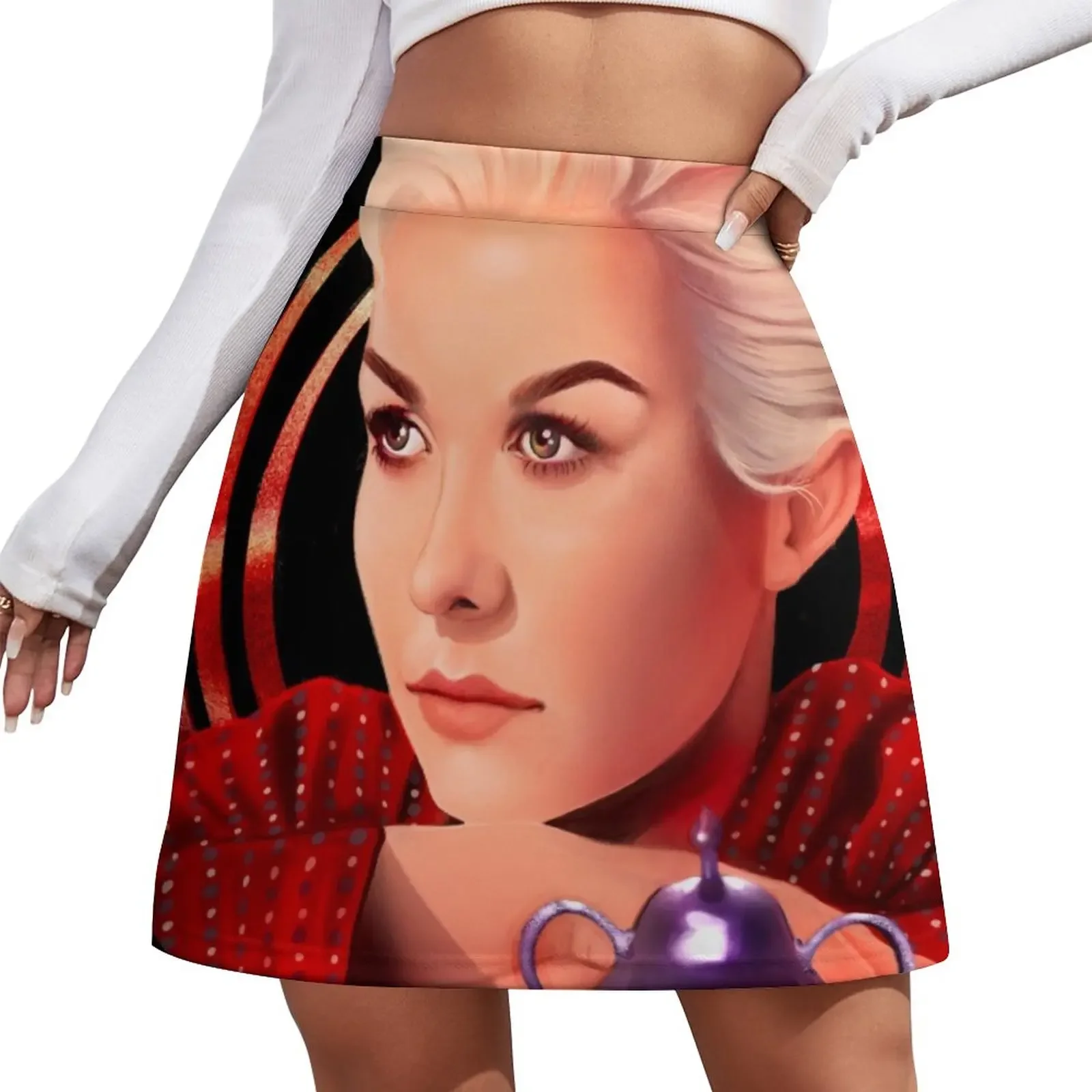 Kim Novak in Vertigo Mini Skirt skirt women Women's summer dress Summer skirt korean style Mini