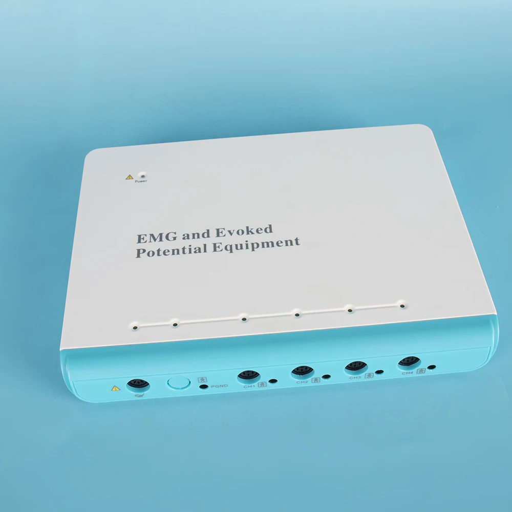 Dispositivo EMG portátil leve médico de 2 canais com USB