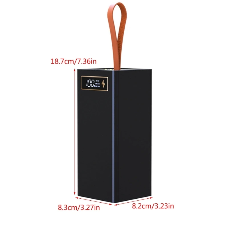 Battery Case DIY Pack, Convenient and User friendly Large Capacity Powers Bank Case Quick Charging Powers Case