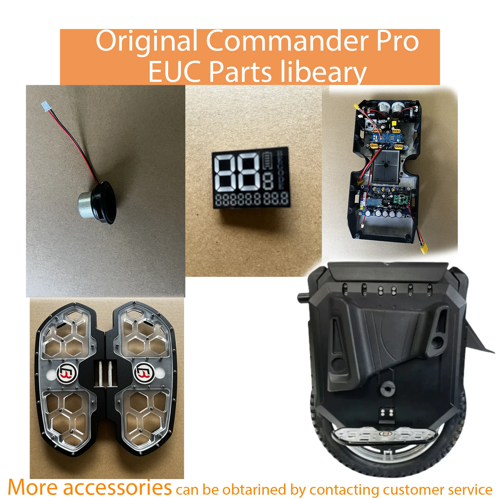 

Original Begode Commander pro Accessories parts suit for EXTREME BULL Commander pro Electric Unicycle EUC parts Begode Commande