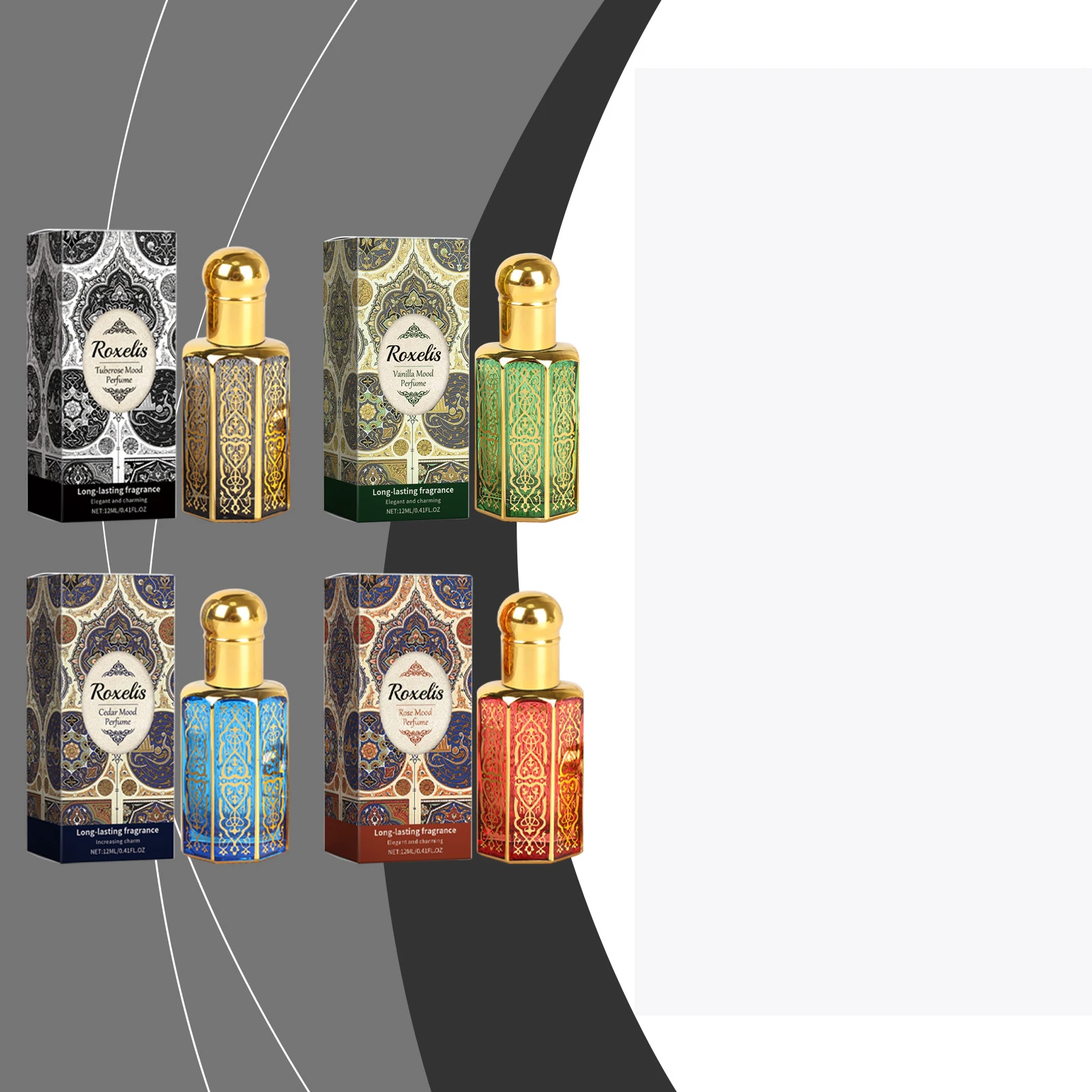 

Арабский парфюм с ароматом туберозы: натуральный, свежий и элегантный аромат, стойкий, портативный, придающий очарование.