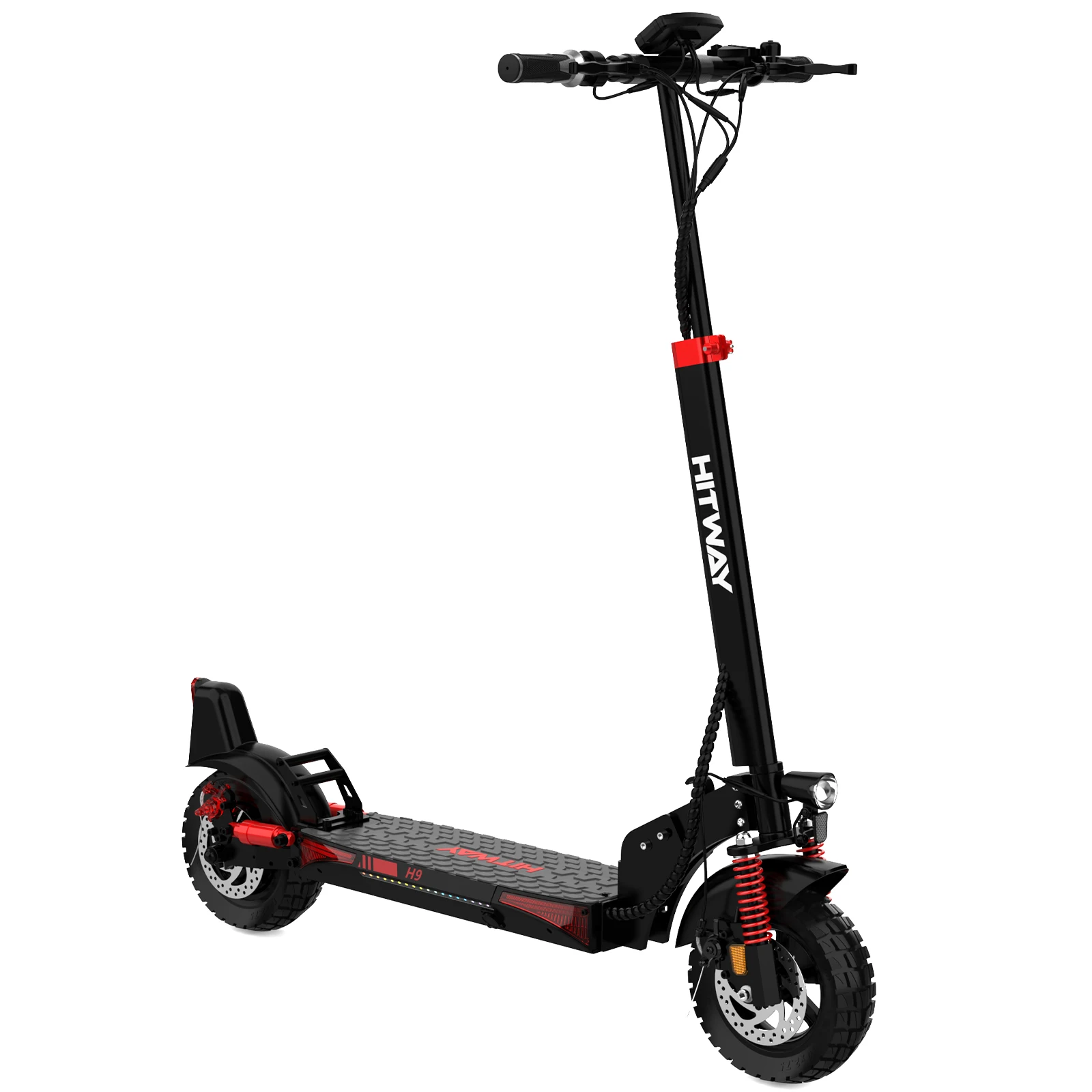 

48V 15.6Ah HITWAY H9 Foldable Electric Scooter App-Controlled Lightweight E-Scooter Adults 70km CE Certified Wholesale