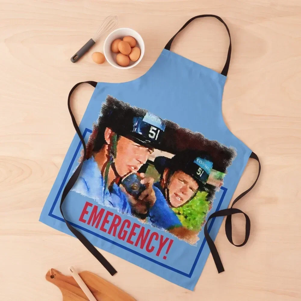 

Emergency Paramedics Apron Kitchen For Men Art Apron