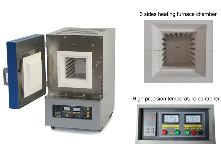 Furnace Oven Factory Customised Support 800C 1100C 1200C 1400C 1700C 1800C Mufla Muffle Furnace Electric Kiln CE Certified