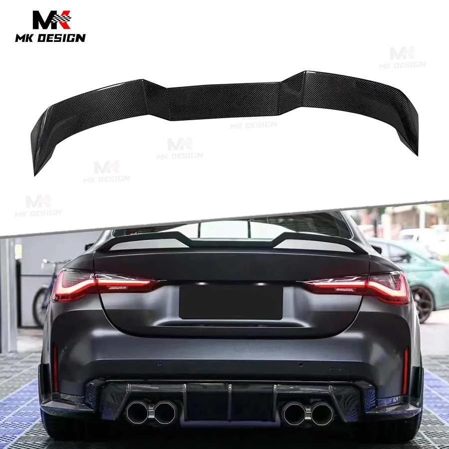 

Carbon Fiber V Style Rear Wing Trunk Lip Spoiler for BMW G80 M3 G82 M4 2021-2025 Rear Trunk Spoiler Wing Auto Parts