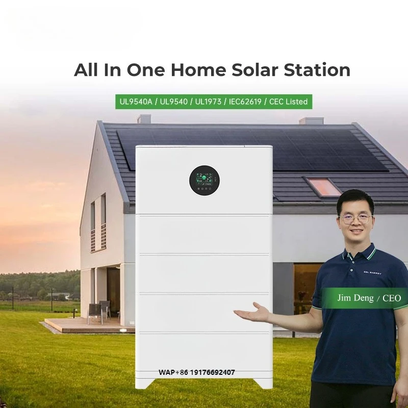 

GSL Energy All in One Hybrid Inverter LiFePO4 Battery Storage System 51.2V 100Ah/200Ah 10kW Stackable Home Energy Storage System