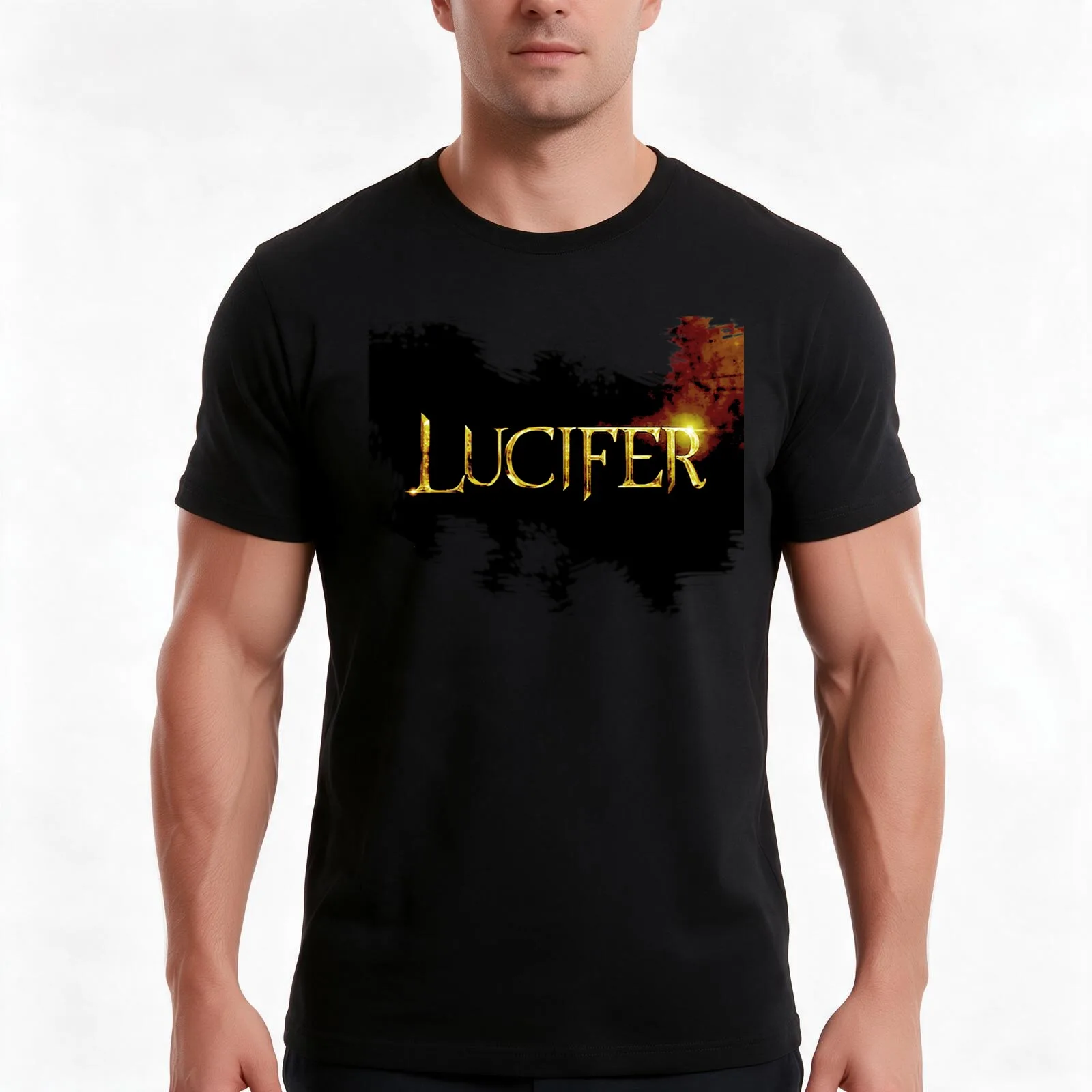 LUCIFER! T-Shirt Summer Casual Cotton Tee, Unisex Men Women