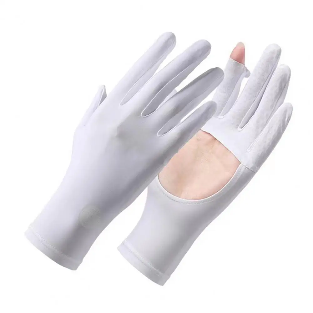 Touch Screen Gloves Uv proof Full Finger Sports Gloves with Breathable Hollow Design Compatibility for Outdoor image 5