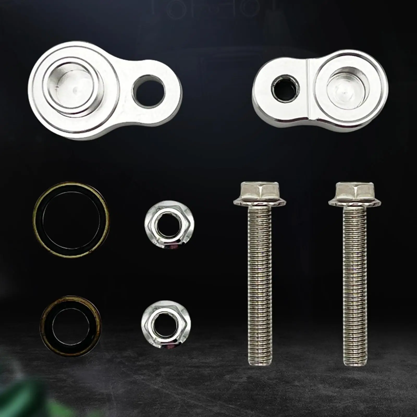 

Metal A C Block Off Set Replaces Line Terminator for Chevrolet 2000