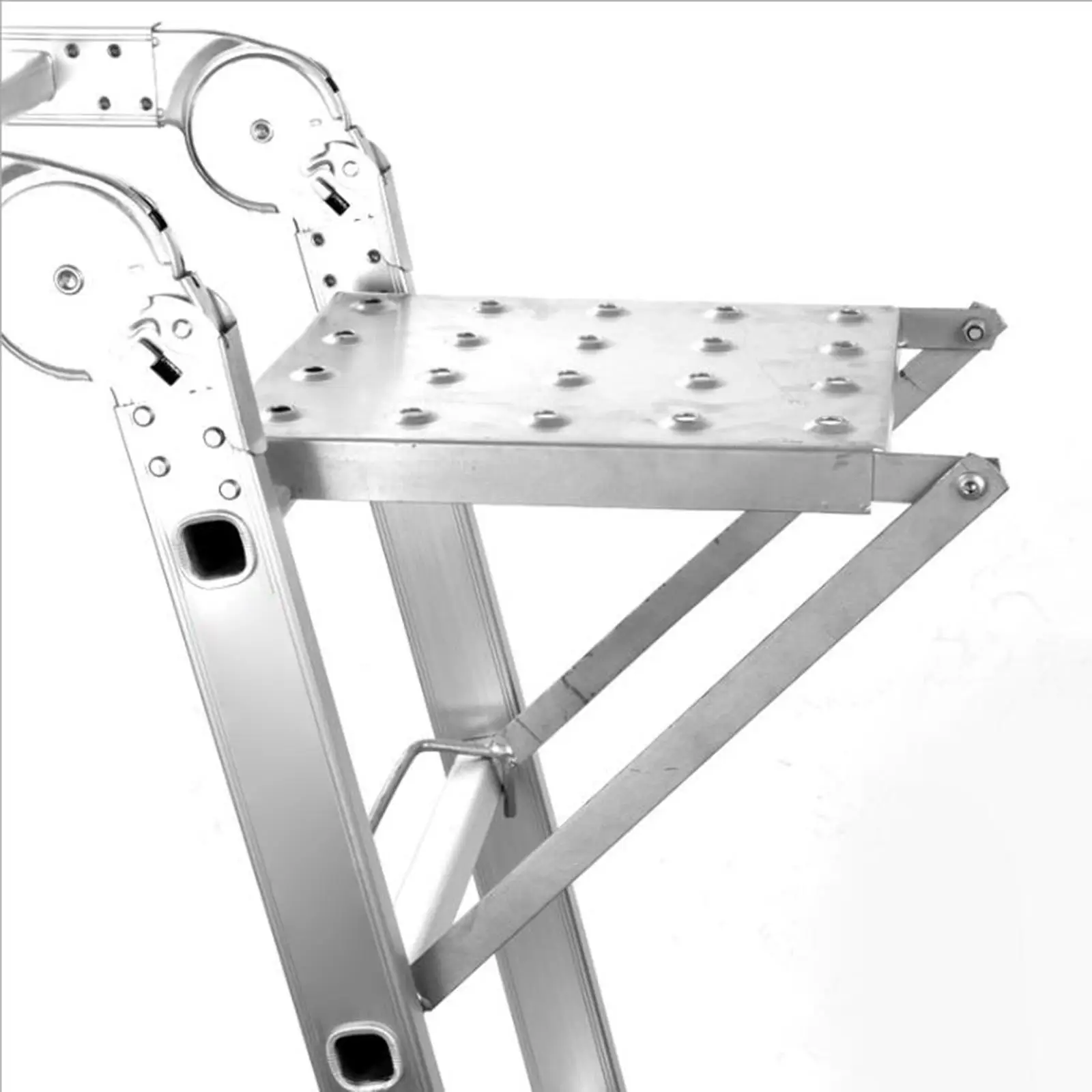 Plataforma de trabajo de escalera duradera, equipo de Pedal ancho, banco de trabajo, plataforma de almacenamiento estable para cocina, despensa