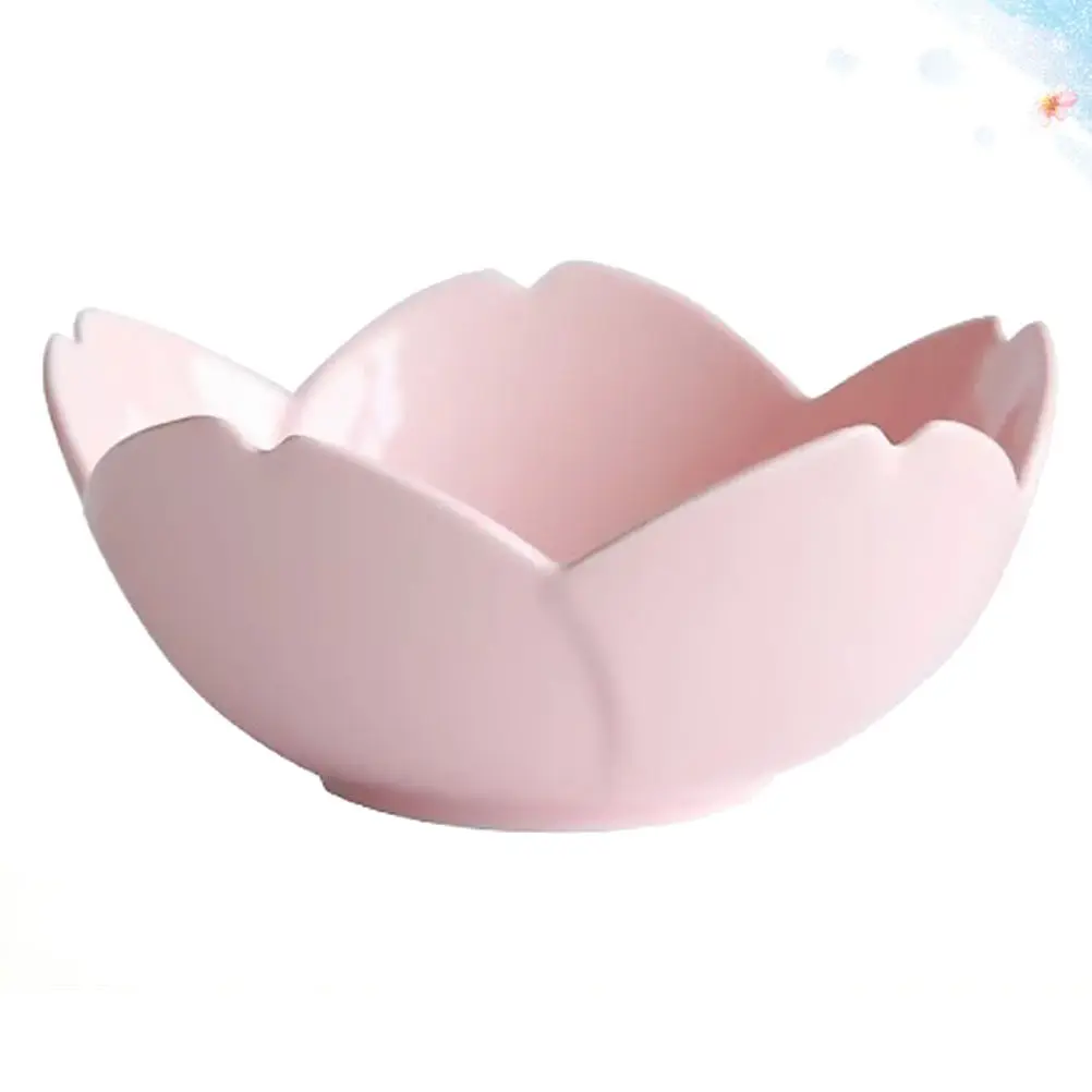 

1 шт. керамическая чаша в форме цветка, в японском стиле, безопасная для закусок, салатов, фруктов, ретро-посуда, расписанная вручную, столовая посуда