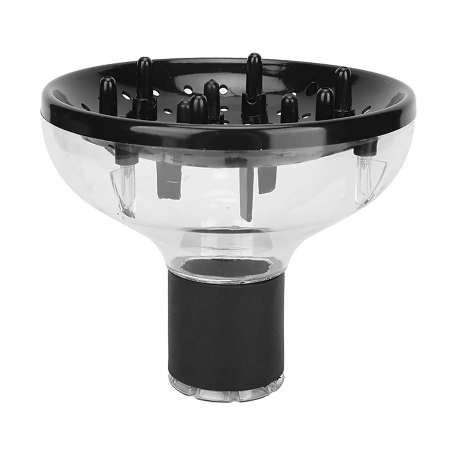 

Fashionable PC Portable Hair Diffuser Attachment for salon Use - Safe Heat Distribution for men and Women