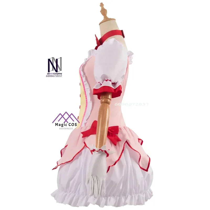 DY20Cosplay Kaname Madoka أنيمي زي الهالوين التأثيري Madoka Magicaa فستان شعر مستعار تصميم حصري ملابس الأكثر مبيعا لـ Com