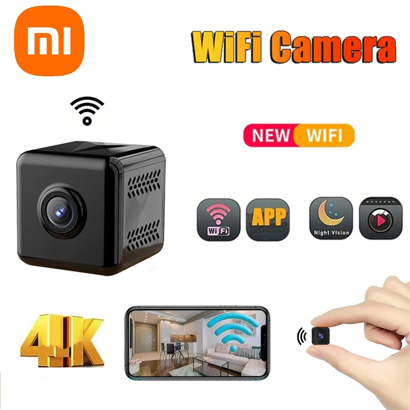 Xiaomi Indoor Wireless Home HD Camera Small Wifi Camera 1080p  Camera Motion Detection Alarm Night Vision Real-Time Monitoring