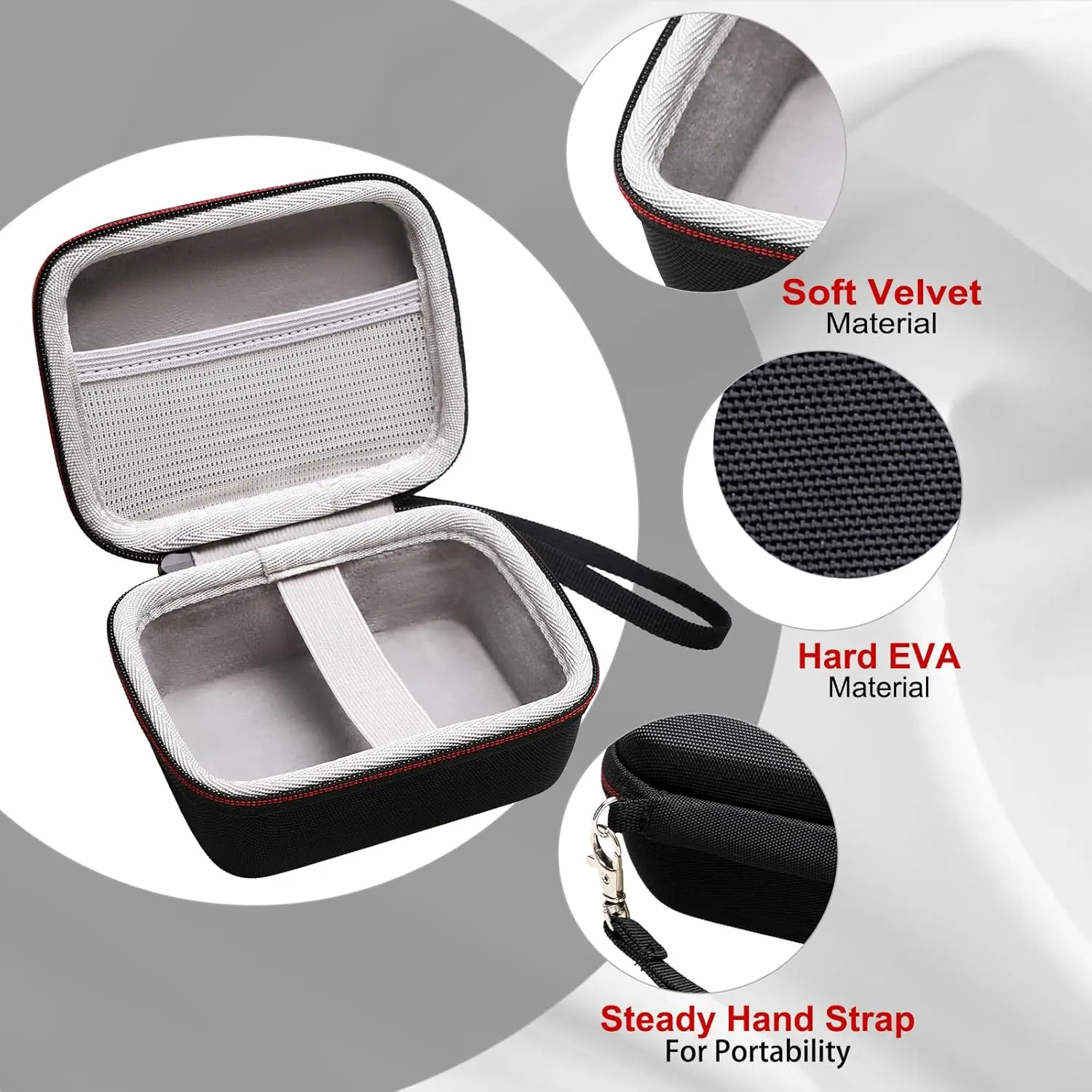 LTGEM Hard Case for Makeid L1-A Label Maker Machine with Tape