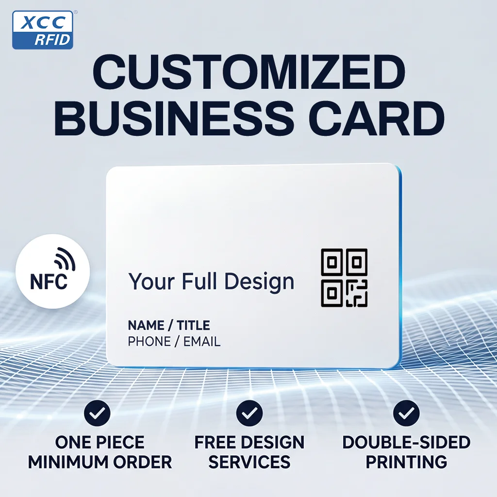nfc-215チップ搭載インクジェット印刷可能書き換え式nfcスマートカードデジタル名刺（連絡先共有＆ポートフォリオ、ソーシャルメディア用）