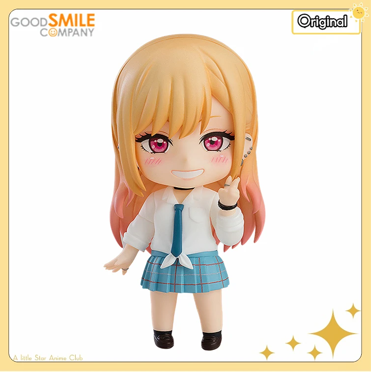 

В наличии Оригинальная коллекционная фигурка GSC Nendoron 1935 My Dress-Up Darling MARIN KITAKAWA, подарок