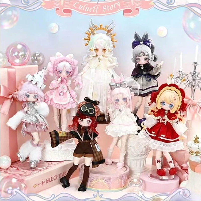 The Luluelf Story Mystic Realm Pact Series 1/8 Bjd Articulated Figure Blind Box  Collectible Gift