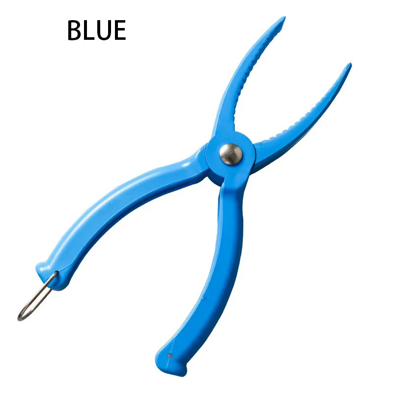 في الهواء الطلق جهاز التحكم في الأسماك البلاستيك المشبك الصيد الشفاه قبضة أداة تحكم إغراء الأسماك المشبك عدم الانزلاق القابض ذو طيات لوازم عدة #5