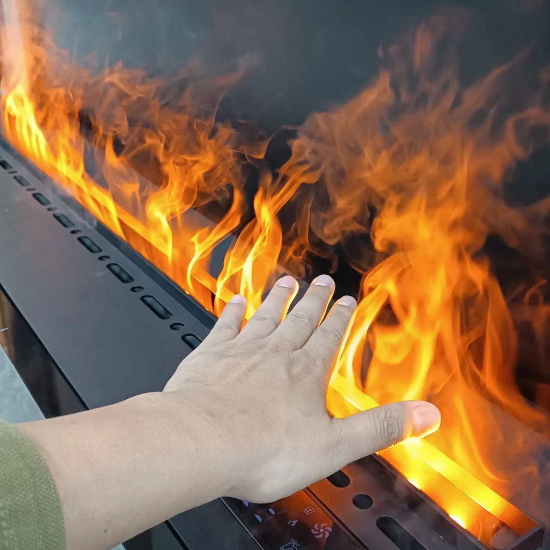 Intelligenter elektrischer Wasserdampf für den Innenbereich, intelligenter Dampf, LED-FlameTV-Kamin, Dekoration, 3D-Wasserdampf, elektrischer Kamin