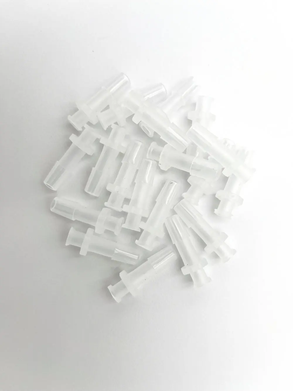 50pcs/lot 1/4inch-Barb Female or Male Luer Tapered Syringe Fitting (polyprop) ,Luer Lock  Tapered Connector