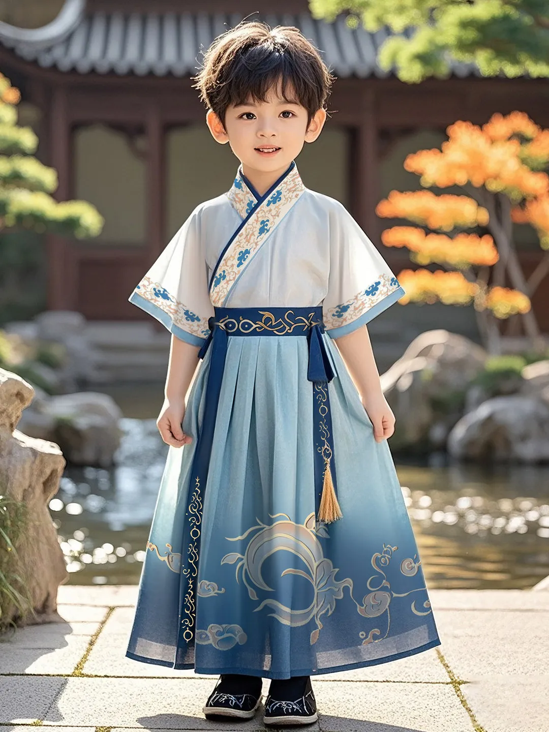 elegant-thin-hanfu-children's-clothing-for-boys-traditional-chinese-style-summer-outfit-little-master-stylish-long-sleeve-fla