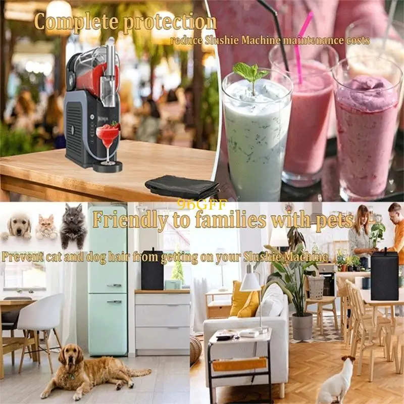 96GF آلة واقي الغبار غلاف واقية الغبار غطاء جهاز المطبخ غطاء الأجهزة