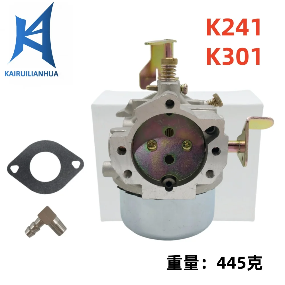 Carburador para Motor Kohler K241 K301 de 10HP 12HP de Hierro Fundido, Piezas para Tractor Cortacésped 707-002