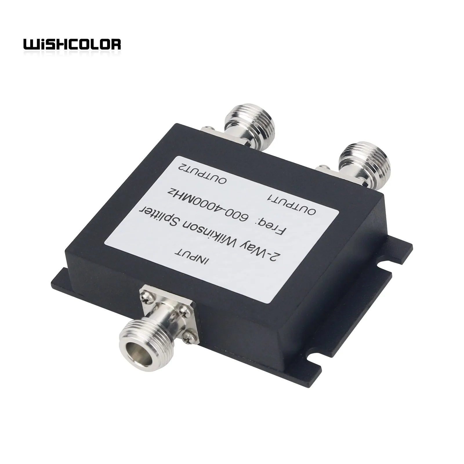 Wishcolor 600-4000MHz 2-Way Microstrip Power Divider RF Power Splitter with N-Female Connectors Applied to 5G