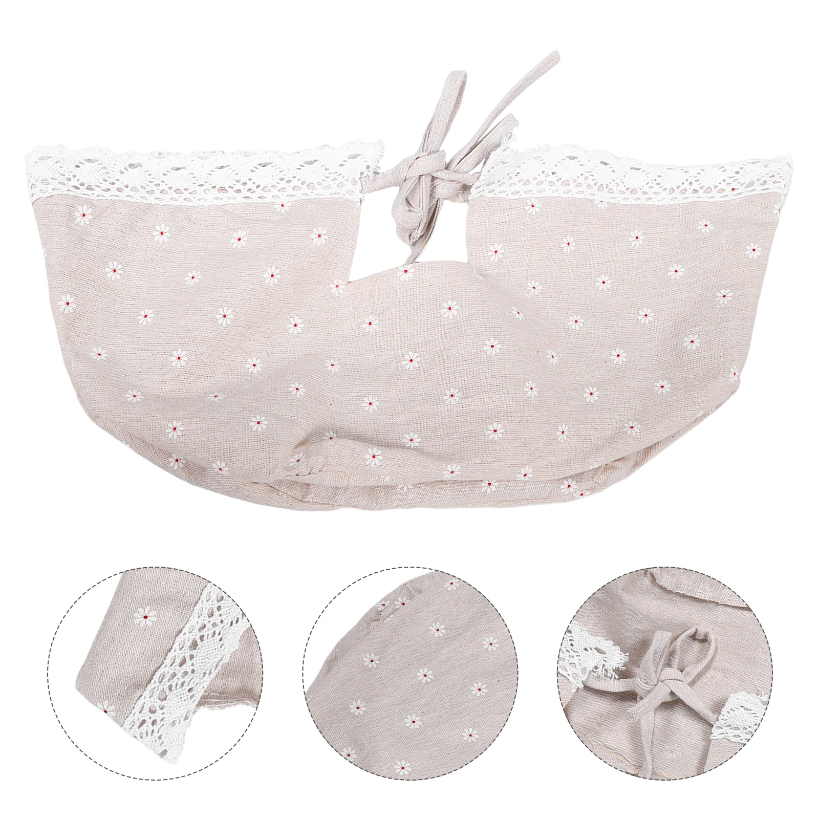 

Daisy Pattern Fit For Wicker Wire Baskets Washable Fabric Liner Reusable Basket Insert Farmhouse Boho Style Storage