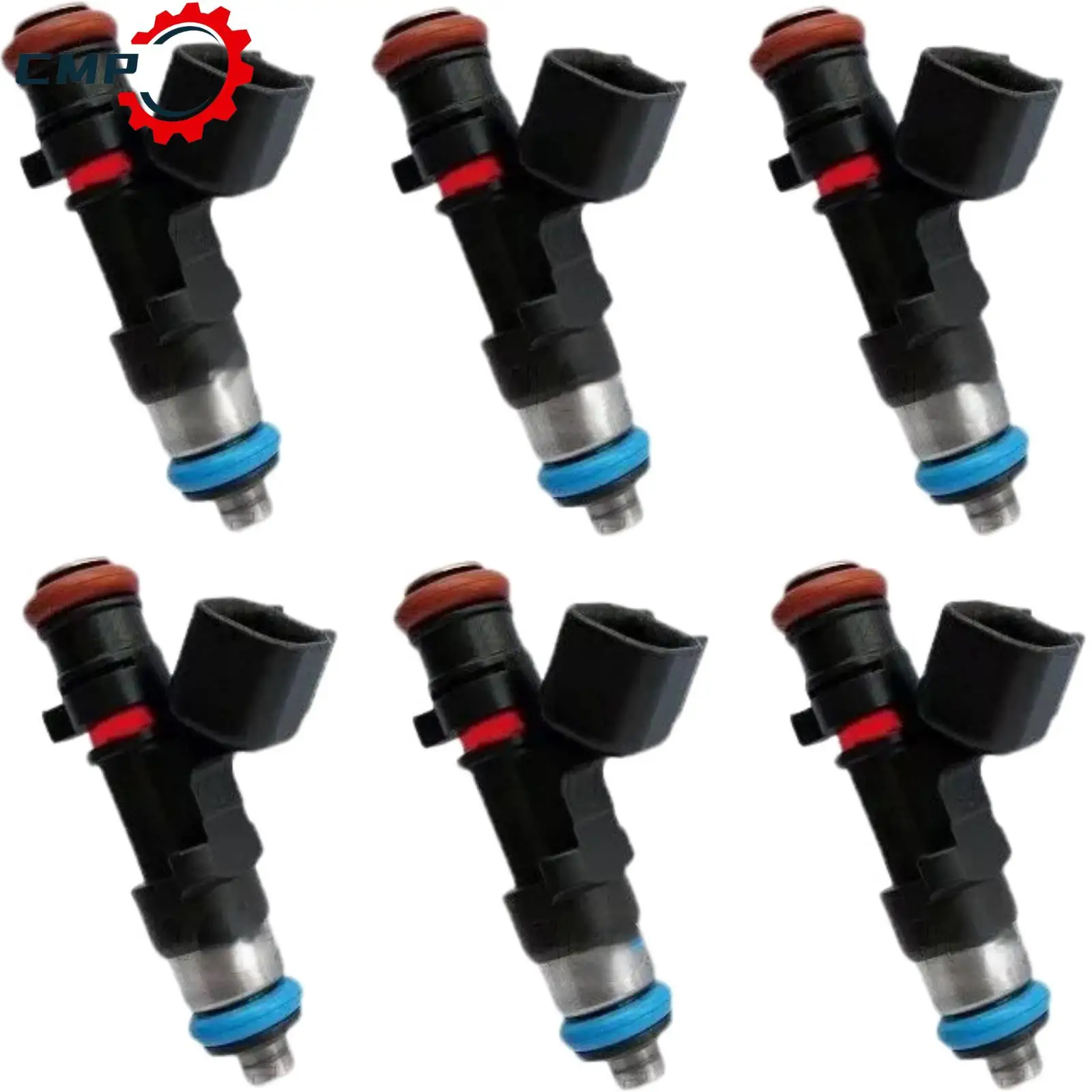 

6Pcs Fuel Injectors 0280158154 832-11221 FJ980 FJ-980 12608632 For Saturn Outlook Buick GMC 2007-2010 3.6L V6 Engine Fuel Parts